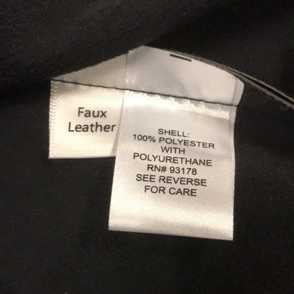 Truth by republic women’s faux leather bomber jacket size L - Picture 8 of 12